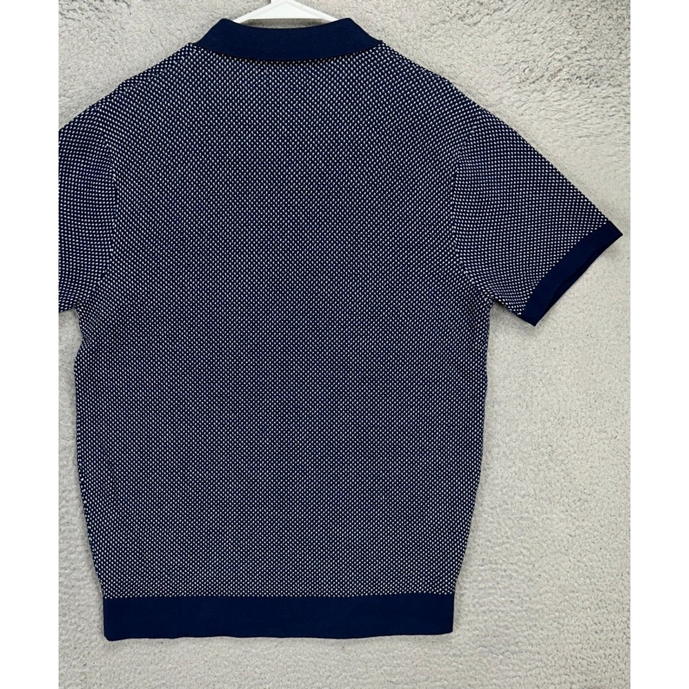 Hudson Barrow Mens Knit Polo Shirt XL CC